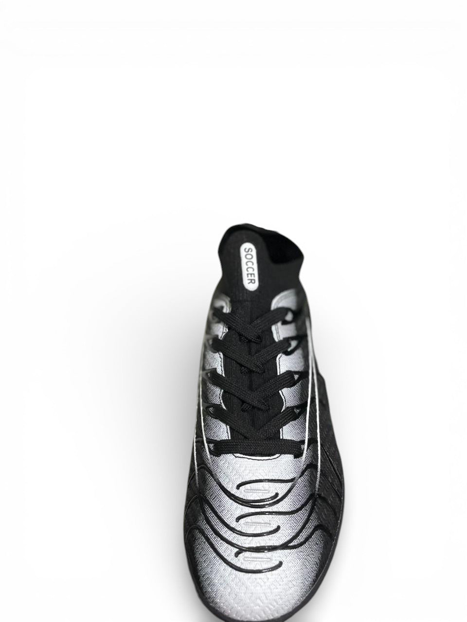 Premium Black Football Shoes - Small Size