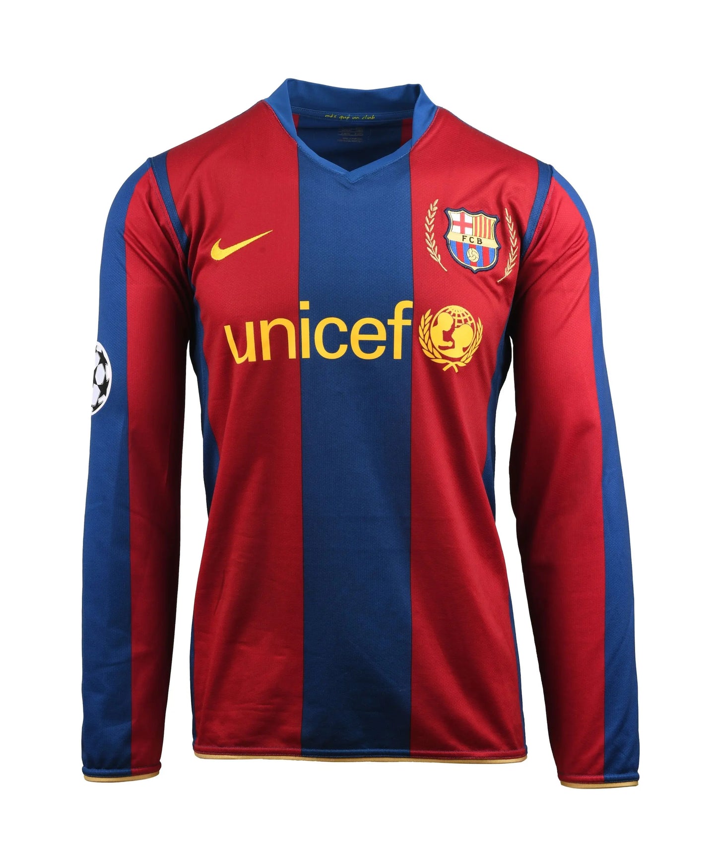 Retro Lionel Messi Long Sleeve Barcelona Shirt
