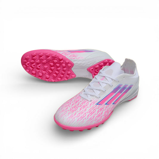 ADIDAS F50 Pro Trinity Rodman Society Cleats - Pink & White