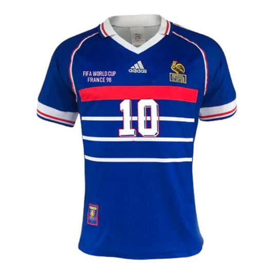 France 1998 World Cup Zidane Jersey