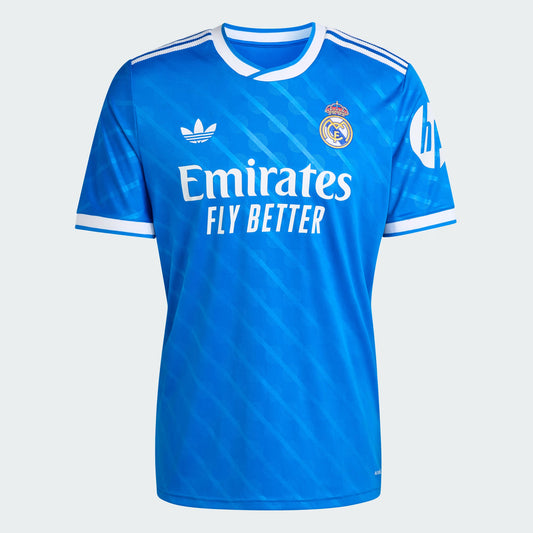 Real Madrid Men's Third Jersey 25/26 - Blue