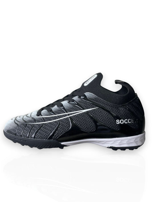 Premium Black Football Shoes - Small Size
